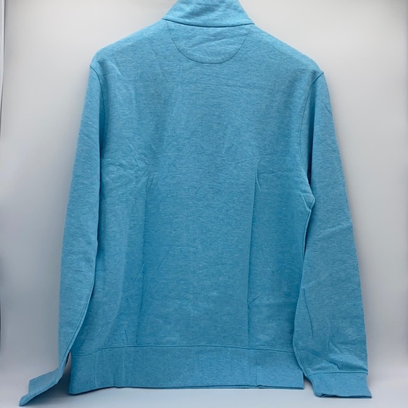 NWT Polo Ralph Lauren
Logo Embroidered Mock Neck Quarter-Zip Sweater Size S - Picture 4 of 10